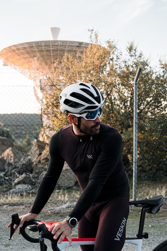 MAILLOT ML YULE 2.0 WINE/BLACK