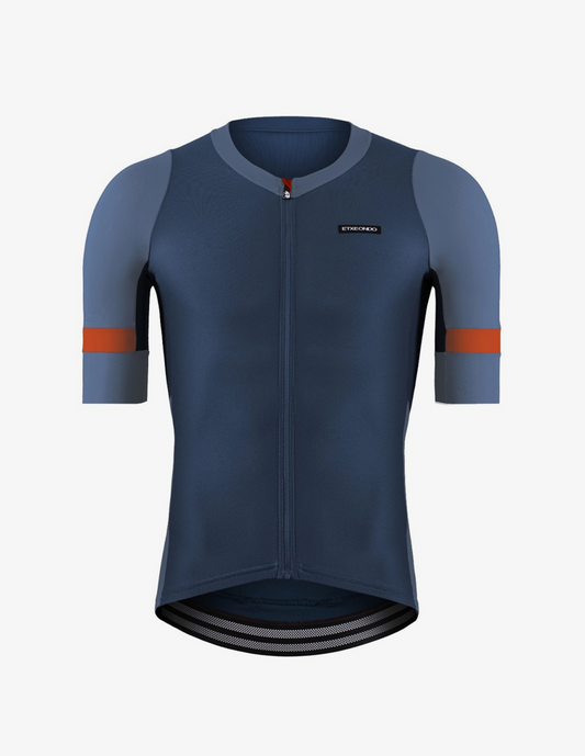Maillot Etxeondo Mendi AZUL/NARANJA