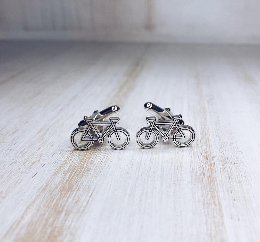 Bike Cufflinks 