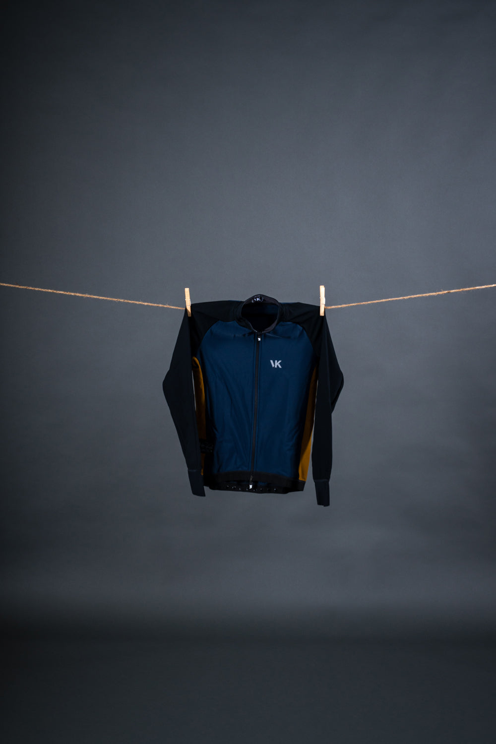 MAILLOT ML YULE NAVY/BLACK/CURRY