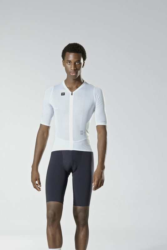 MAILLOT MANGA CORTA UNISEX  Carrera 3.0 White